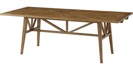 Theodore Alexander - Nova Extending Dining Table in Dawn Finish - TAS54082-C253 veiw 1