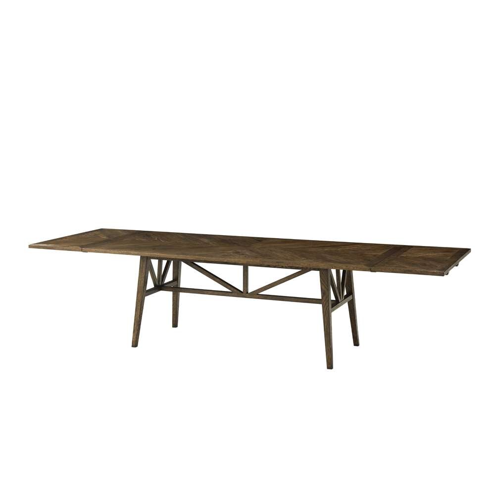 Theodore Alexander - Nova Extending Dining Table in Dusk Finish - TAS54082-C254 veiw 1