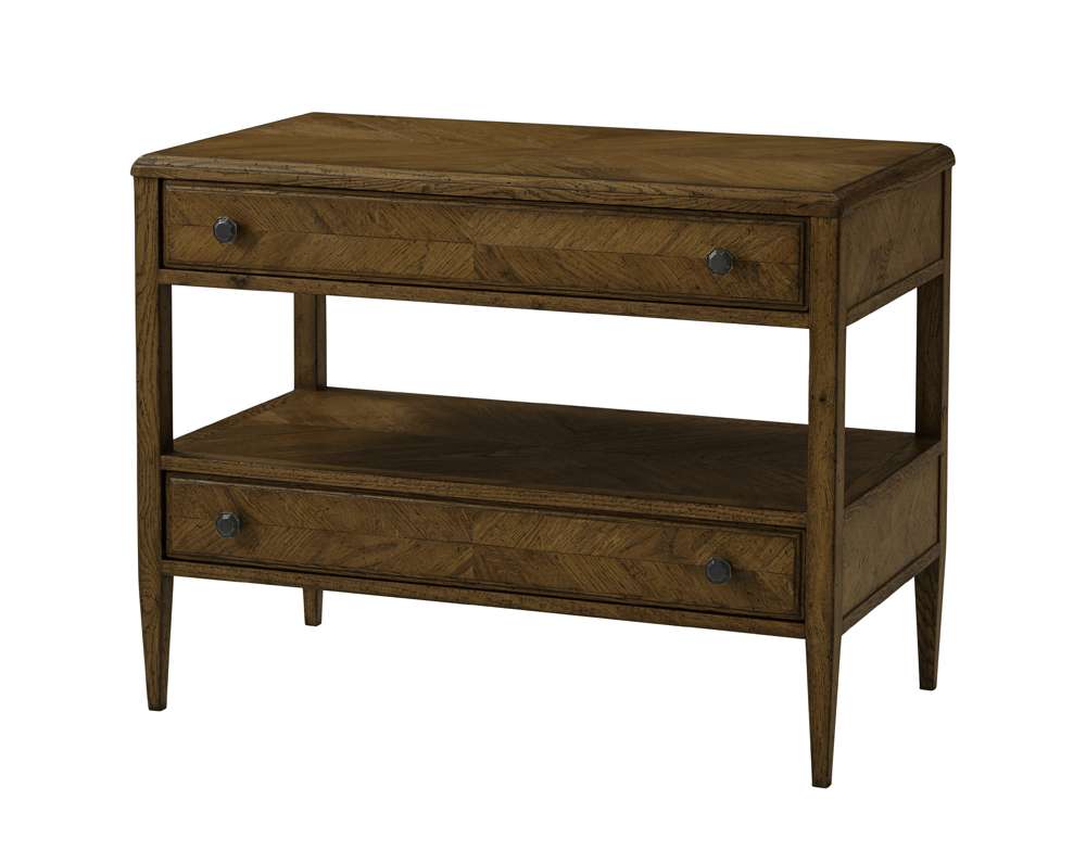 Theodore Alexander - Nova Night Stand in Dusk Finish - TAS60040-C254 veiw 1
