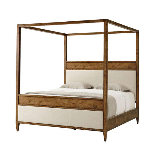 Theodore Alexander - Nova Canopy US King Bed in Dusk Finish - TAS83025-1BUT veiw 1