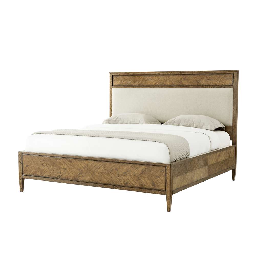 Theodore Alexander - Nova Queen Bed II in Dawn Finish - TAS82024-1BUS veiw 1