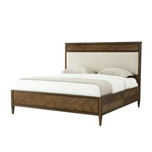 Theodore Alexander - Nova Queen Bed II in Dusk Finish - TAS82024-1BUT veiw 1