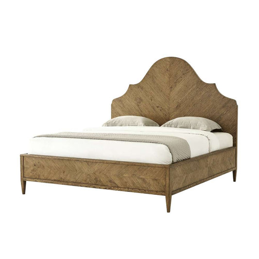 Theodore Alexander - Nova Queen Bed in Dawn Finish - TAS82023-C253 veiw 1