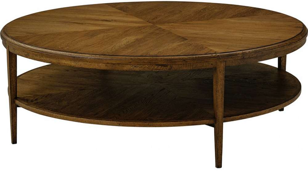 Theodore Alexander - Nova Round Cocktail Table in Dusk Finish - TAS51062-C254 veiw 1