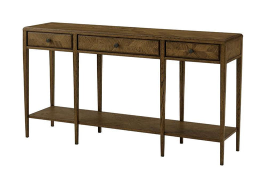 Theodore Alexander - Nova Two Tiered Console Table in Dusk Finish - TAS53036-C254 veiw 1