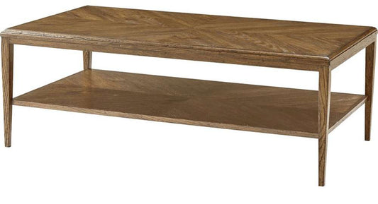 Theodore Alexander - Nova Undertier Shelf Cocktail Table in Dawn Finish - TAS51061-C253 veiw 1