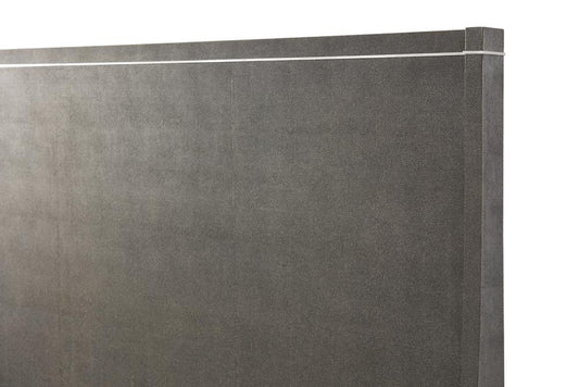 Theodore Alexander - TA Studio Raia Palmer California King Bed in Tempest Shagreen Finish - TAS84016D_CLOSEOUT veiw 2