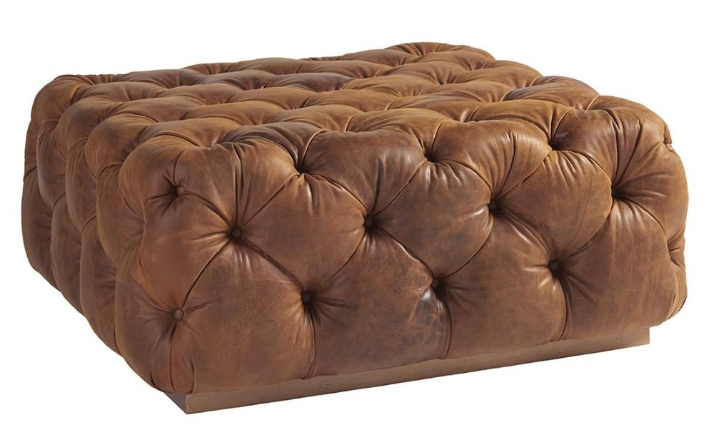 Tommy Bahama Home - Los Altos Laurel Leather Cocktail Ottoman - 01-7288-44-LL-40 veiw 1