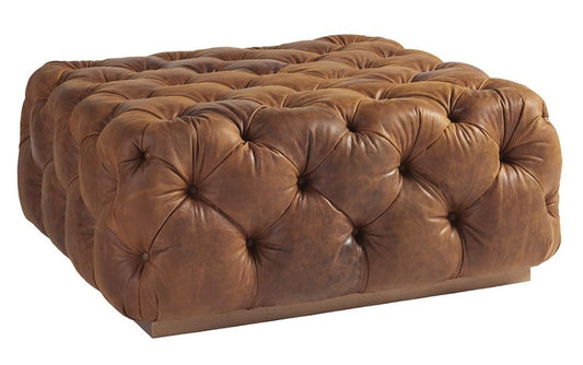 Tommy Bahama Home - Los Altos Laurel Leather Cocktail Ottoman - 01-7288-44-LL-40 veiw 1
