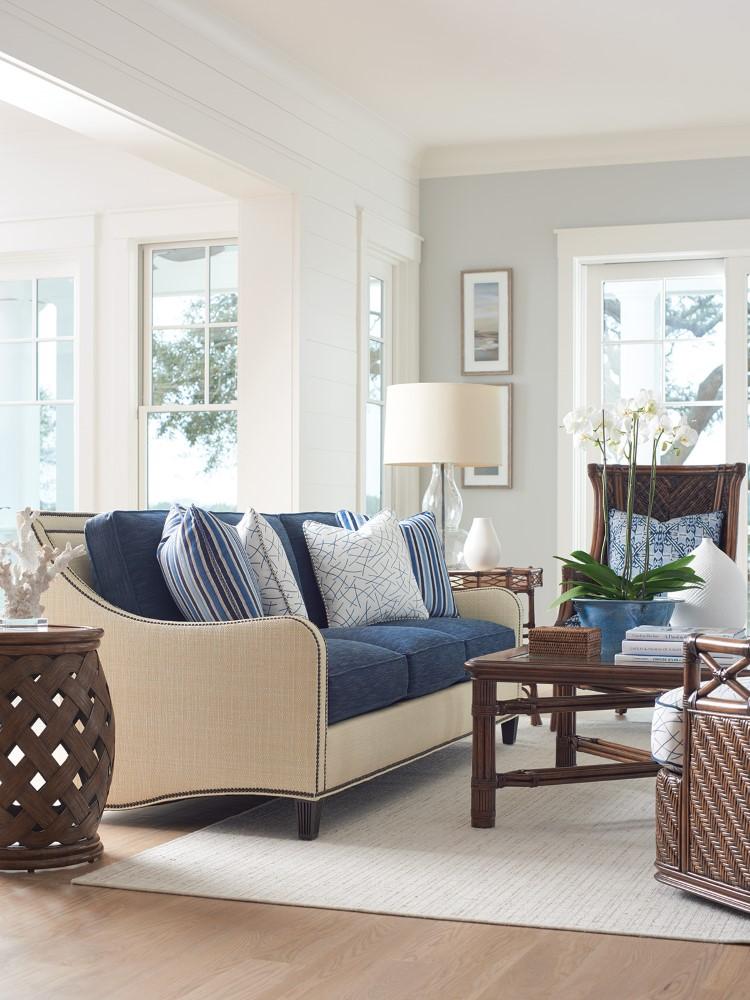 Tommy Bahama Home - Twin Palms Koko Sofa in Blue - 01-7212-33-41 veiw 3