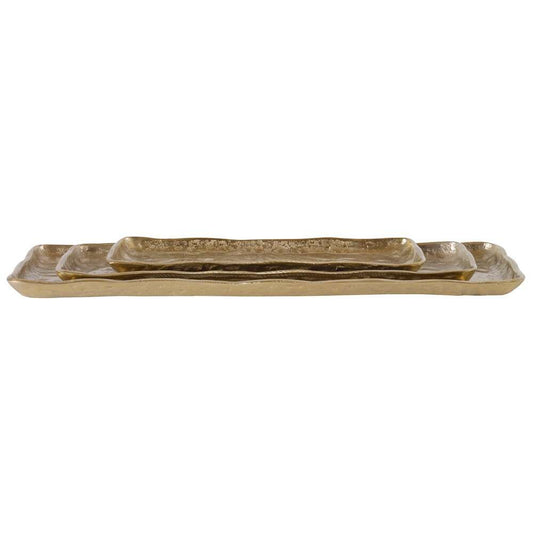 Uttermost - Artisan Antique Gold Trays (Set of 3) - 17989 veiw 1