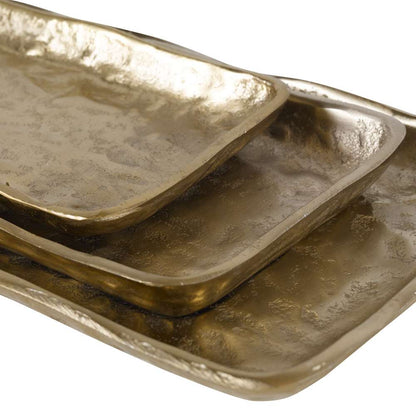 Uttermost - Artisan Antique Gold Trays (Set of 3) - 17989 veiw 2