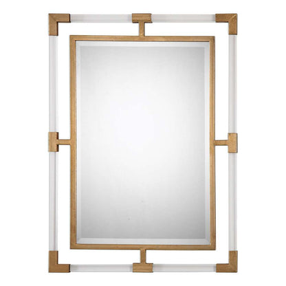 Uttermost - Balkan Modern Gold Wall Mirror - 09124 veiw 1
