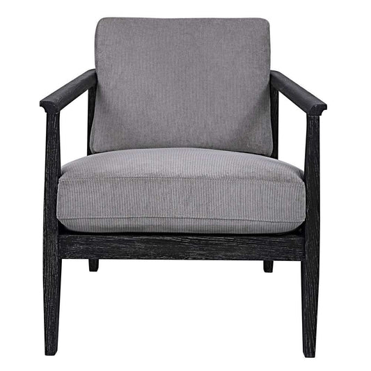 Uttermost - Brunei Modern Gray Accent Chair - 23657 veiw 1