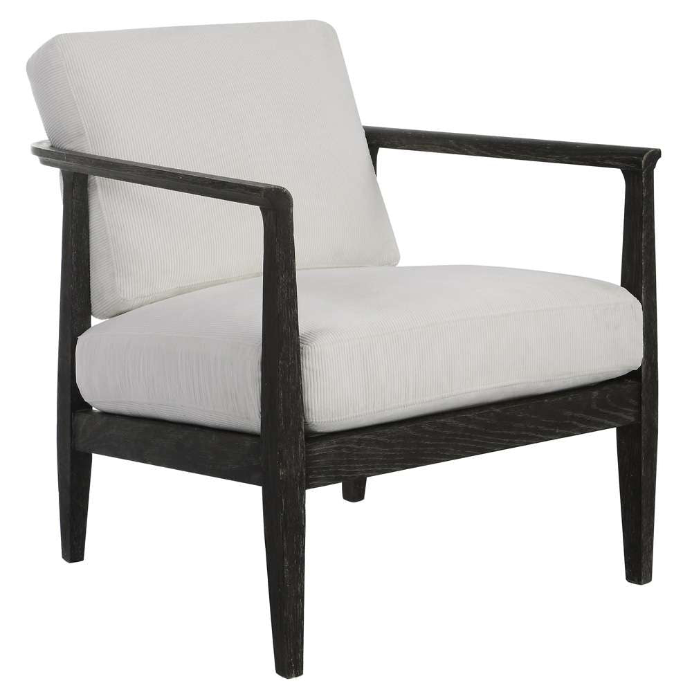 Uttermost - Brunei White Accent Chair - 23696 veiw 3