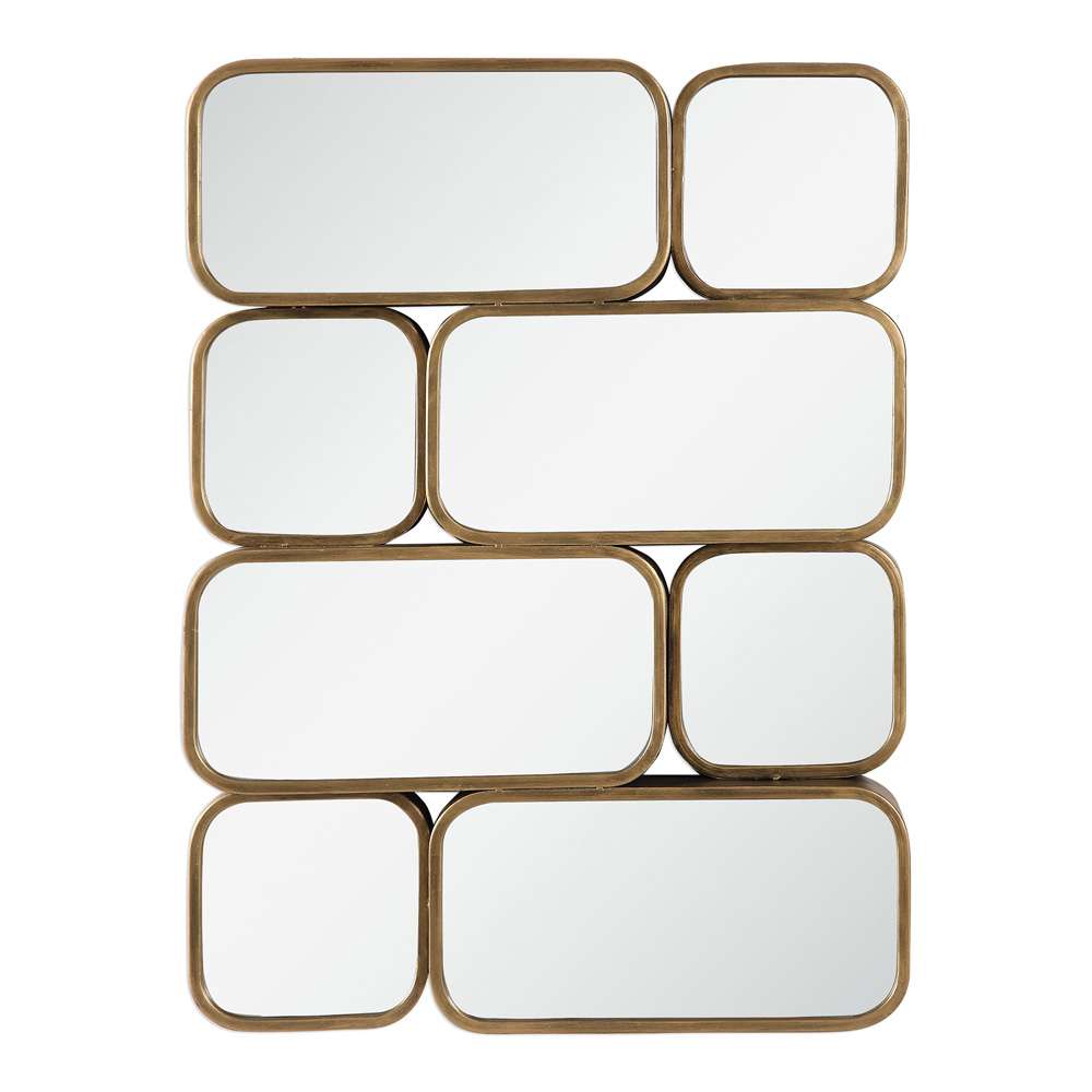 Uttermost - Canute Modern Gold Mirror - 09437 veiw 1