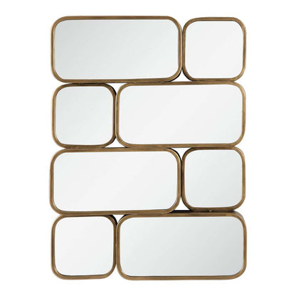 Uttermost - Canute Modern Gold Mirror - 09437 veiw 1