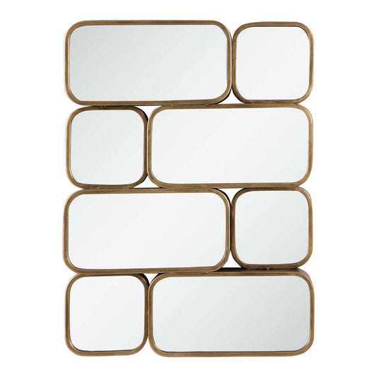 Uttermost - Canute Modern Gold Mirror - 09437 veiw 1