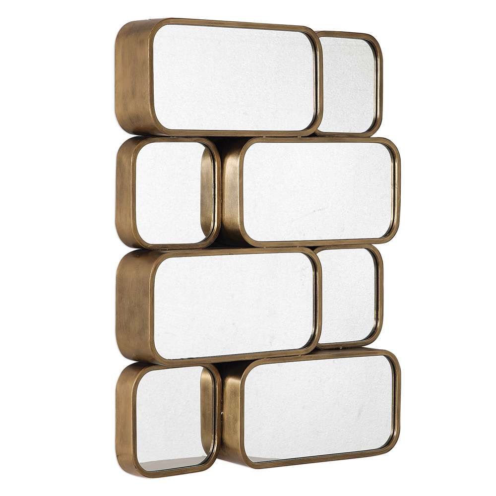 Uttermost - Canute Modern Gold Mirror - 09437 veiw 3