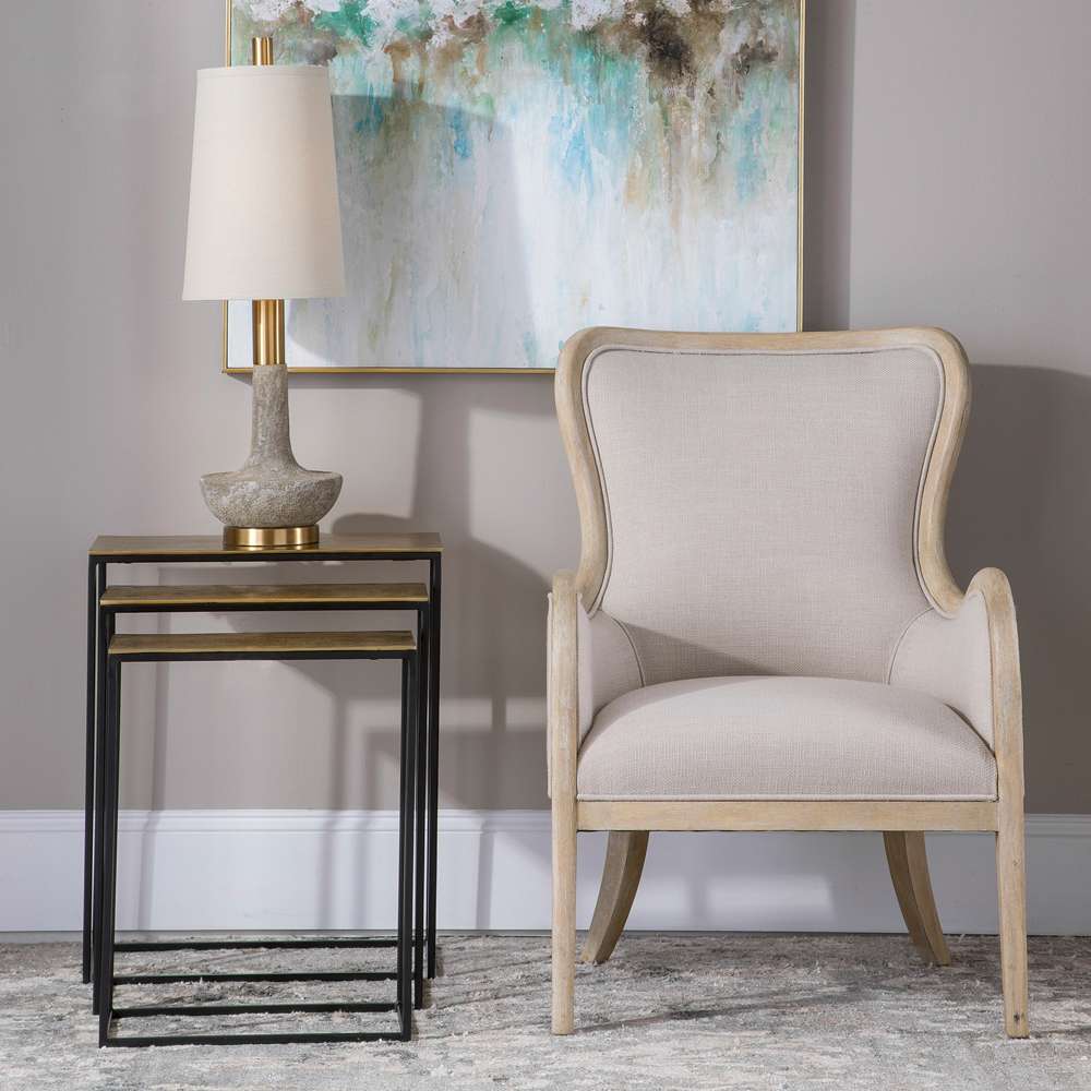 Uttermost - Coreene Gold Nesting Tables Set/3 - 25050 veiw 4