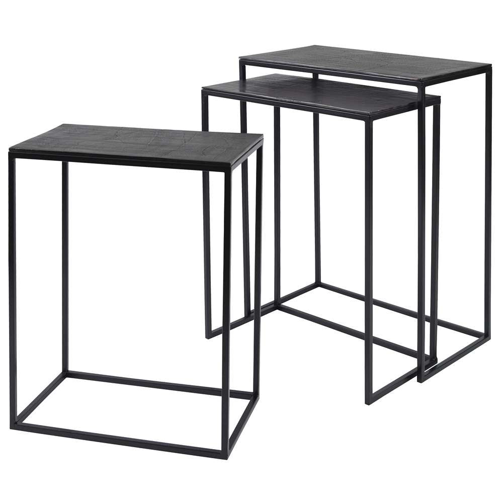 Uttermost - Coreene Iron Nesting Tables (Set of 3) - 25040 veiw 3