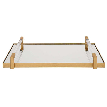 Uttermost - Deki Gold Mirrored Tray - 18083 veiw 1