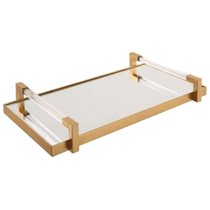 Uttermost - Deki Gold Mirrored Tray - 18083 veiw 3