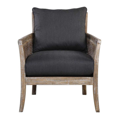 Uttermost - Encore Dark Gray Armchair - 23366 veiw 1