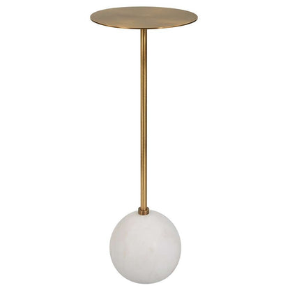 Uttermost - Gimlet White Drink Table - 25216 veiw 1