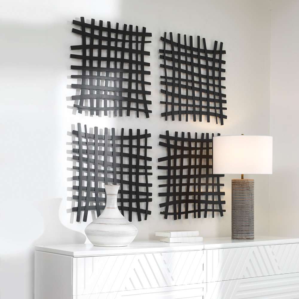 Uttermost - Gridlines Iron Wall Decor - 04293 veiw 2