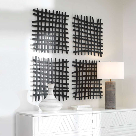 Uttermost - Gridlines Iron Wall Decor - 04293 veiw 2