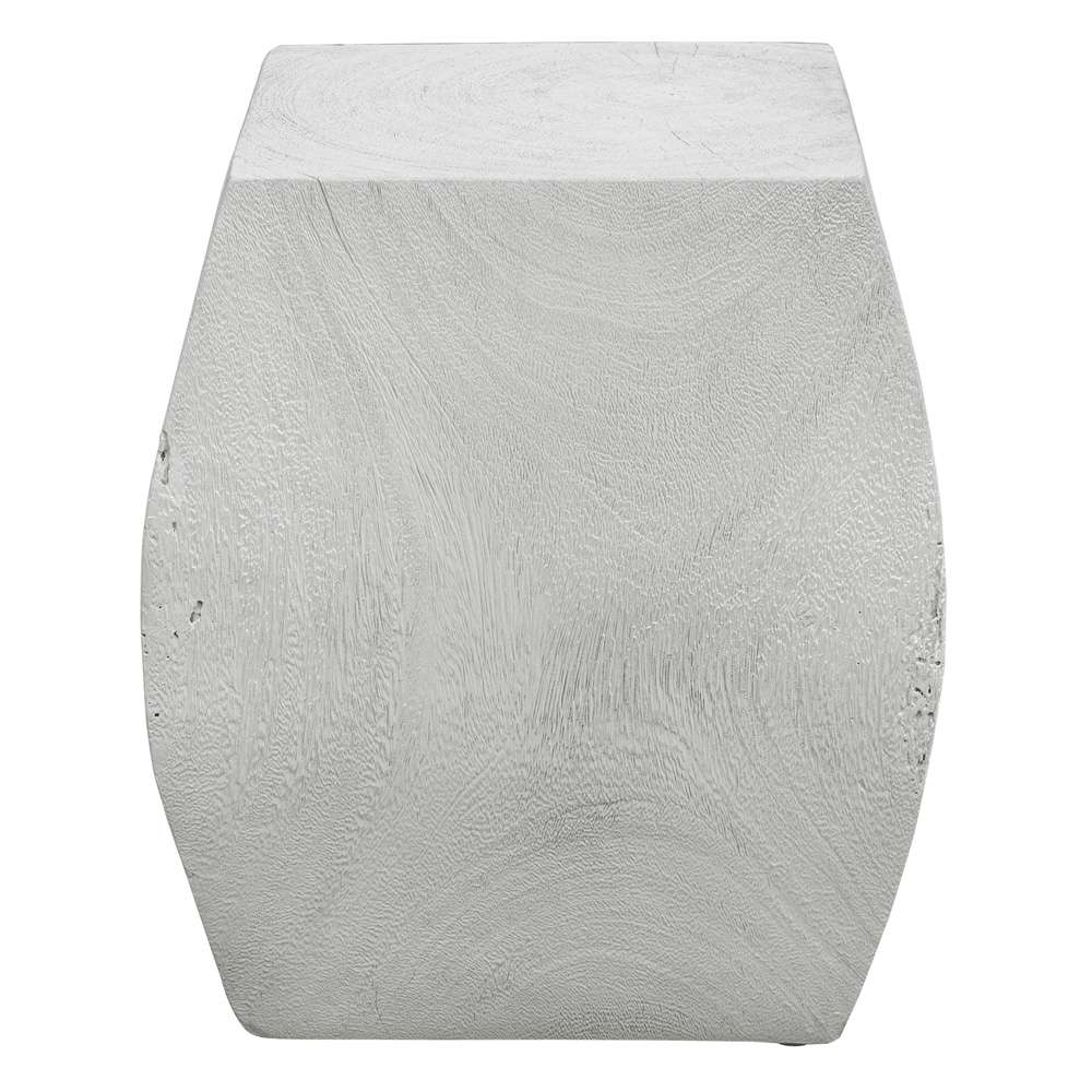 Uttermost - Grove Ivory Wooden Accent Stool - 25295 veiw 1