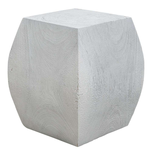 Uttermost - Grove Ivory Wooden Accent Stool - 25295 veiw 2