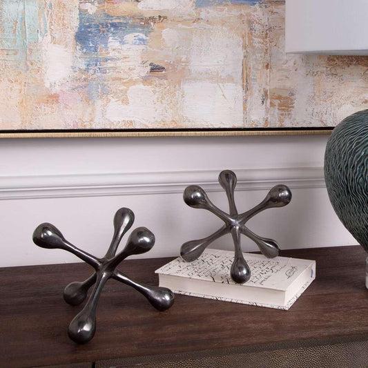 Uttermost - Harlan Black Nickel Objects (Set of 2) - 17690 veiw 2