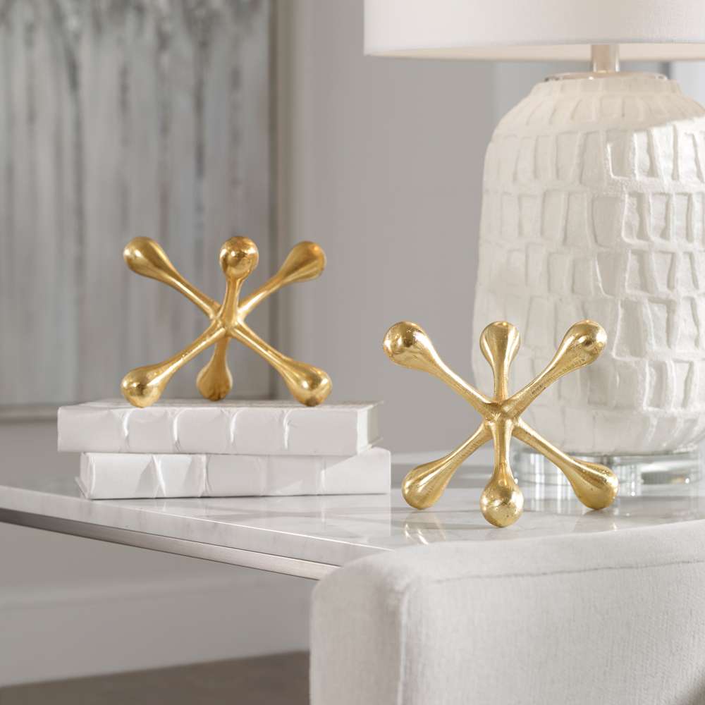 Uttermost - Harlan Brass Objects Set/2 - 18964 veiw 4