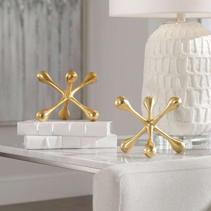 Uttermost - Harlan Brass Objects Set/2 - 18964 veiw 4