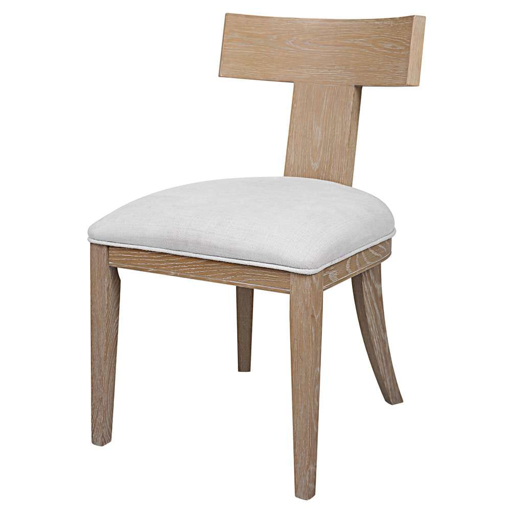 Uttermost - Idris Armless Chair Natural - 23595 veiw 2