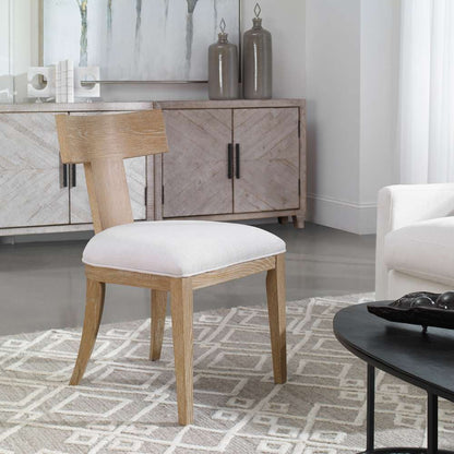Uttermost - Idris Armless Chair Natural - 23595 veiw 4