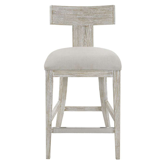 Uttermost - Idris White Counter Stool - 23693 veiw 1
