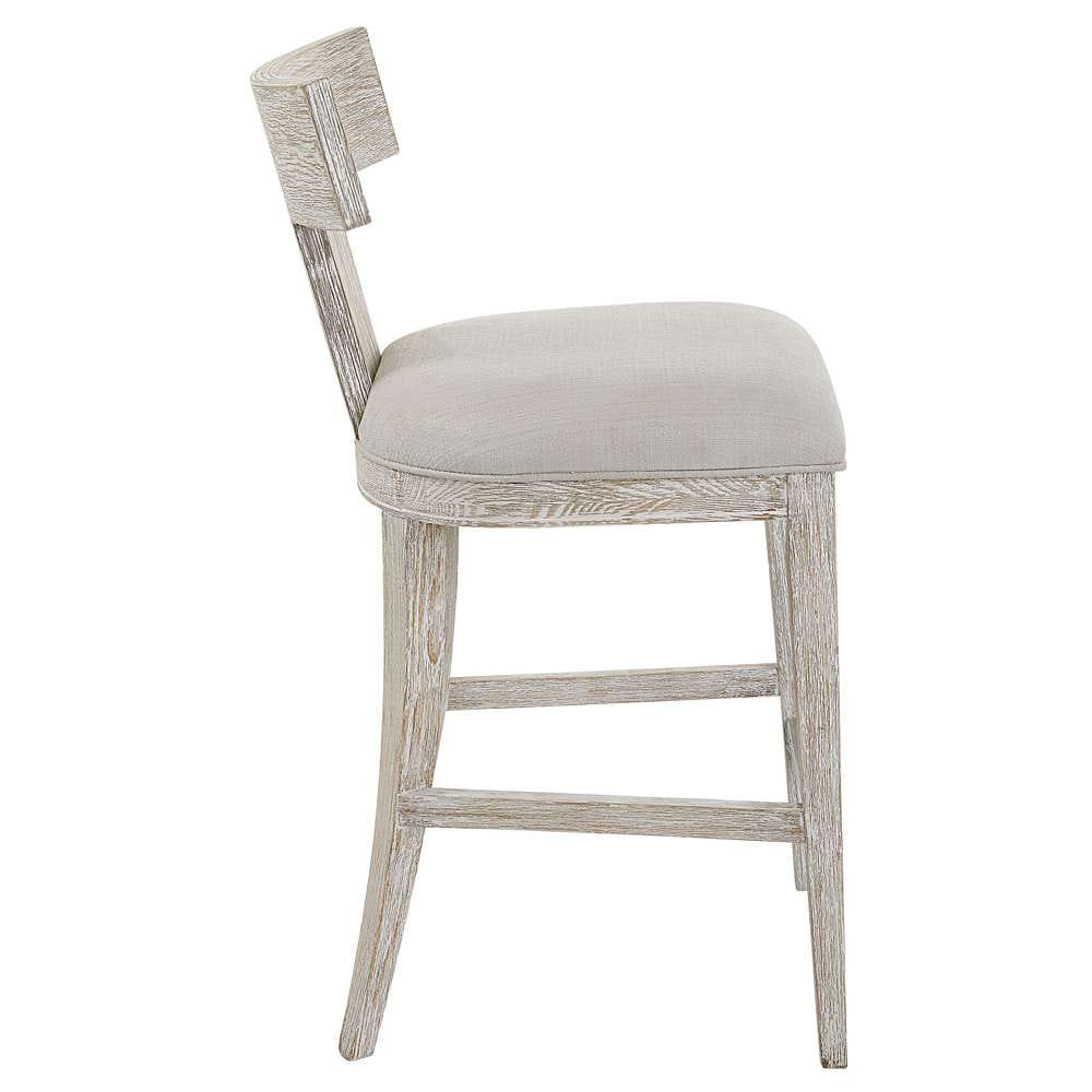 Uttermost - Idris White Counter Stool - 23693 veiw 3