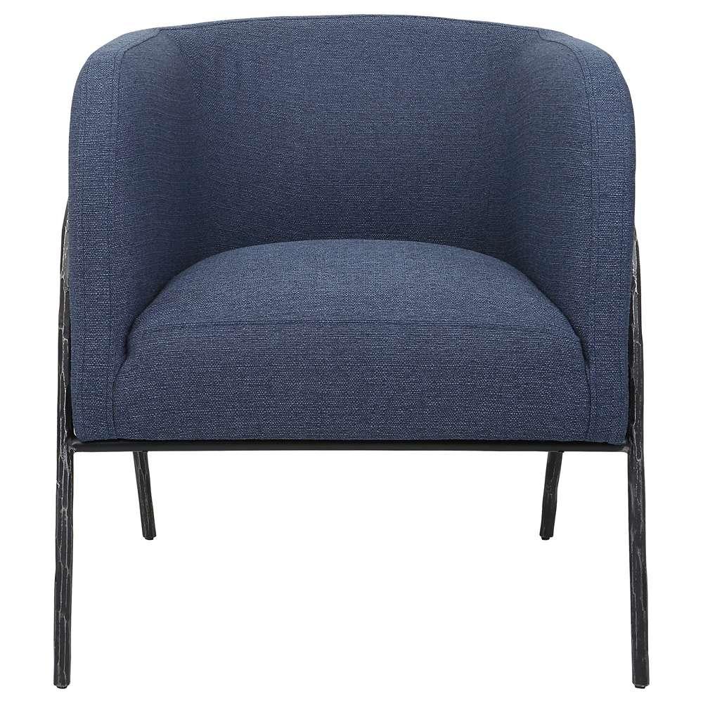 Uttermost - Jacobsen Denim Barrel Chair - 23683 veiw 1