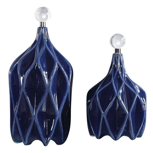 Uttermost - Klara Geometric Bottles (Set of 2) - 17526 veiw 1