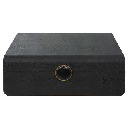 Uttermost - Lalique Black Shagreen Box  - 18058 veiw 1