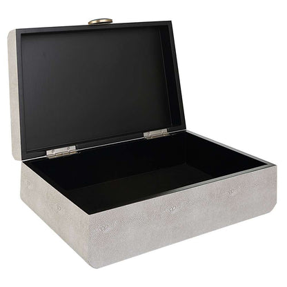Uttermost - Lalique White Shagreen Box - 17995 veiw 3