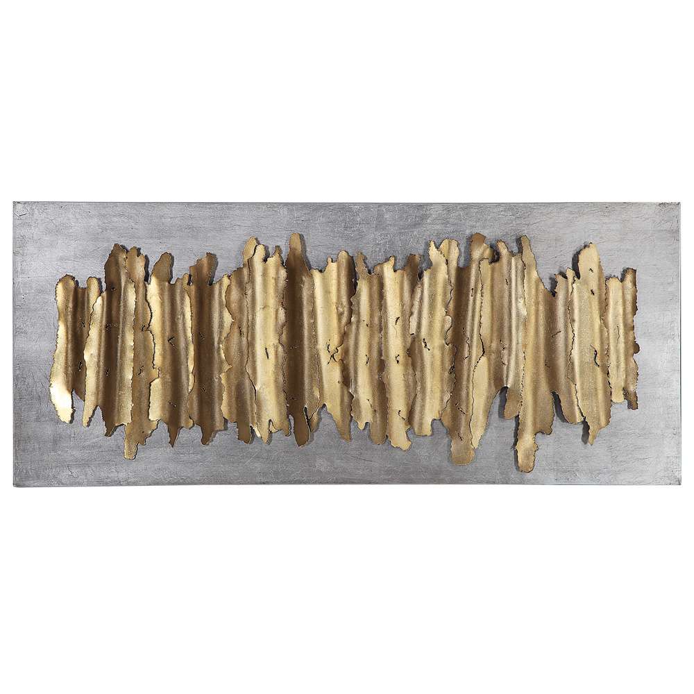 Uttermost - Lev Gold Metal Wall Decor - 04195 veiw 1