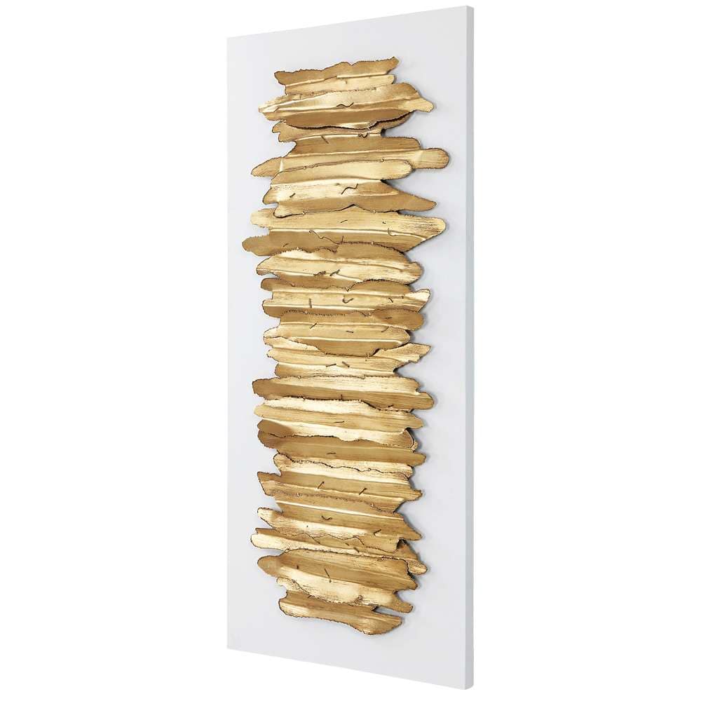 Uttermost - Lev White Metal Wall Decor - 04320 veiw 3