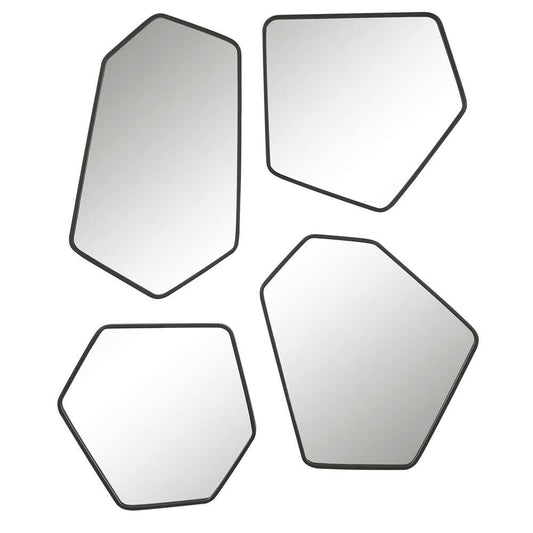 Uttermost - Linneah Black Mirrors, Set/4 - 09813 veiw 1
