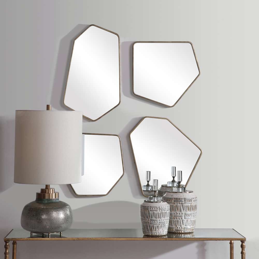 Uttermost - Linneah Modern Mirrors (Set of 4) - 09616 veiw 2