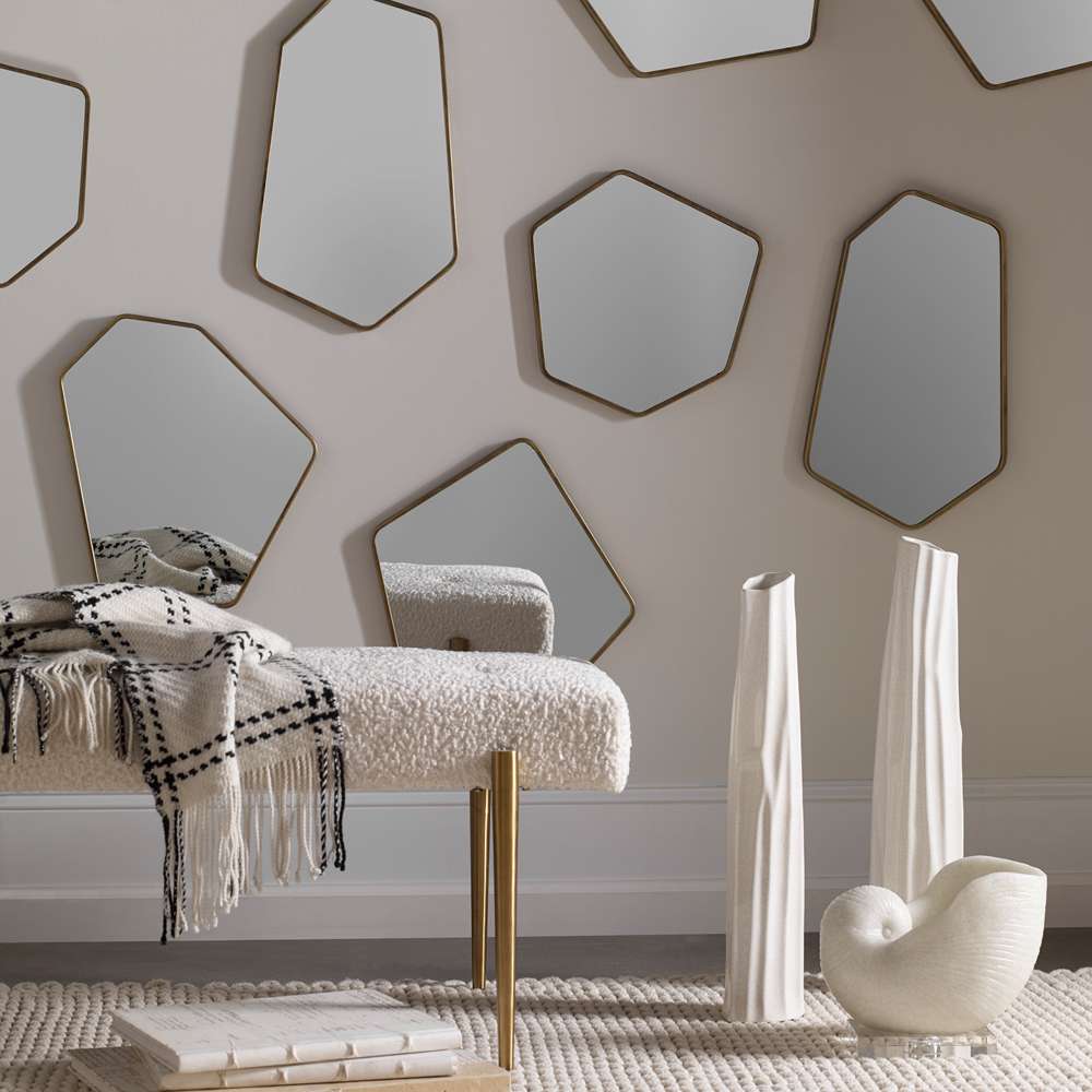 Uttermost - Linneah Modern Mirrors (Set of 4) - 09616 veiw 4