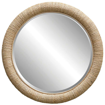 Uttermost - Mariner Natural Round Mirror - 08169 veiw 1